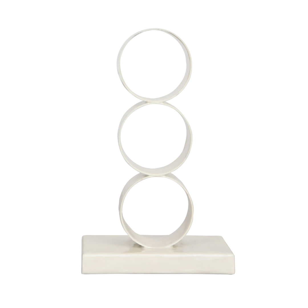 White Towel Stand - Small