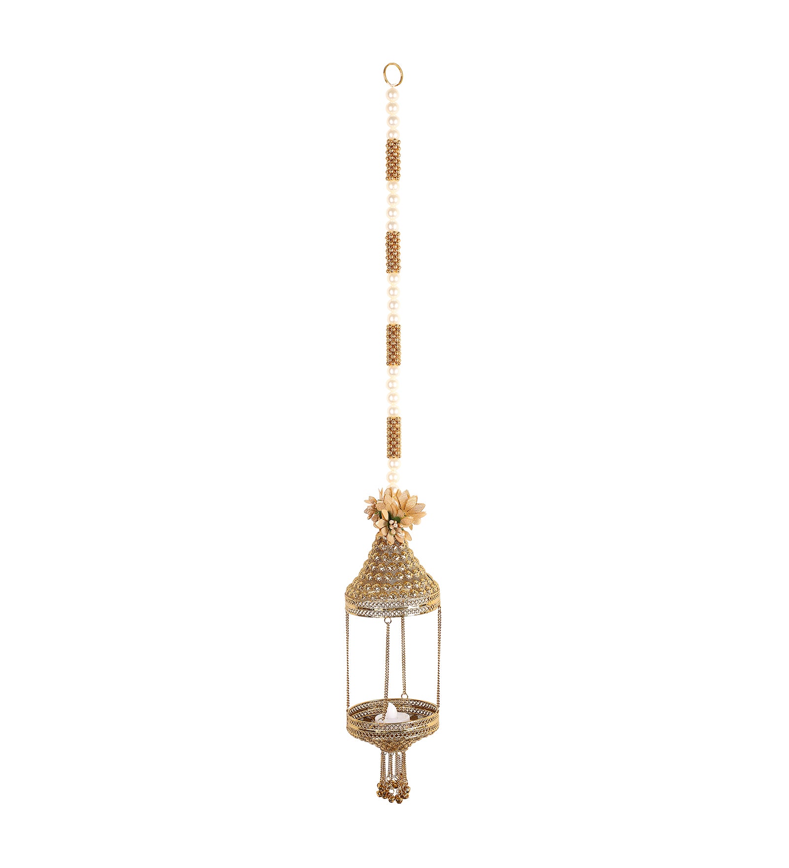 Side Hanging Toran Set of 2 - Open Lantern