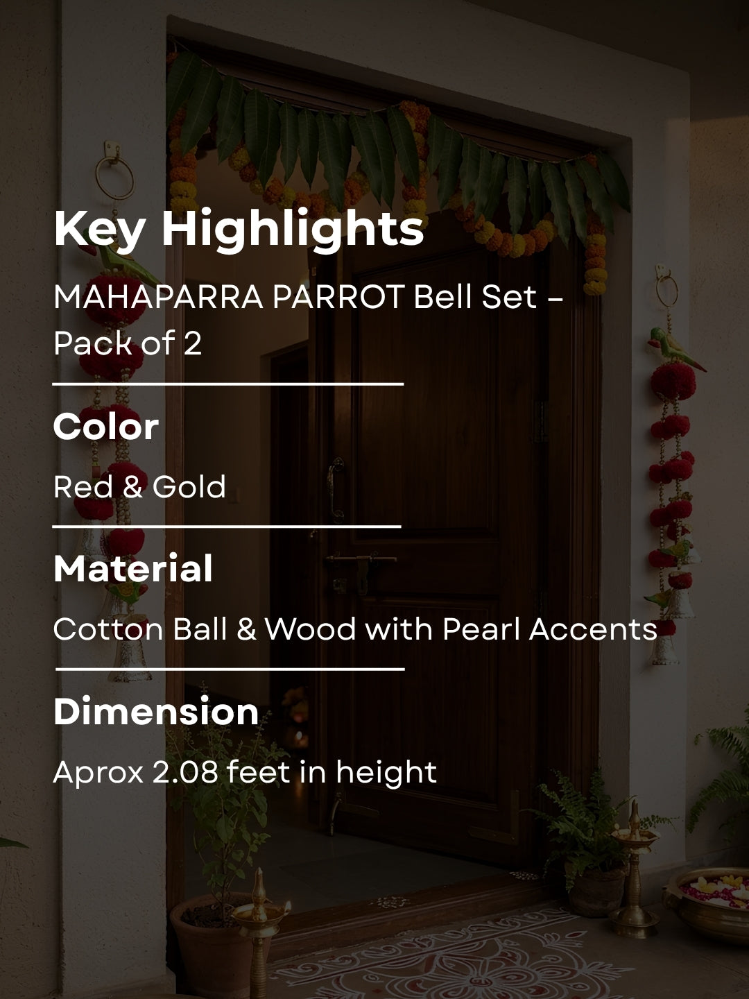 MAHAPARRA PARROT with bell
