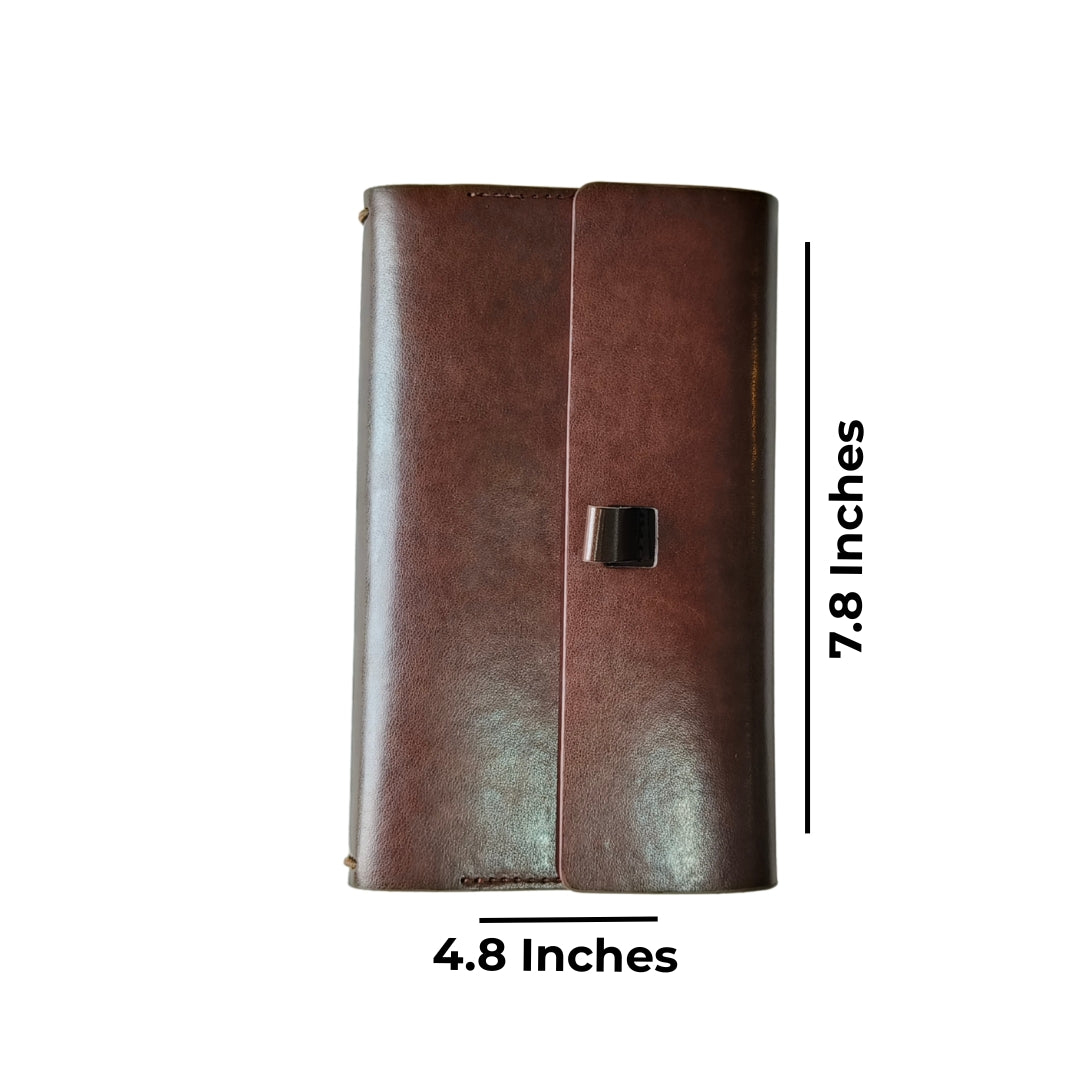 Brown Card Holder Diary