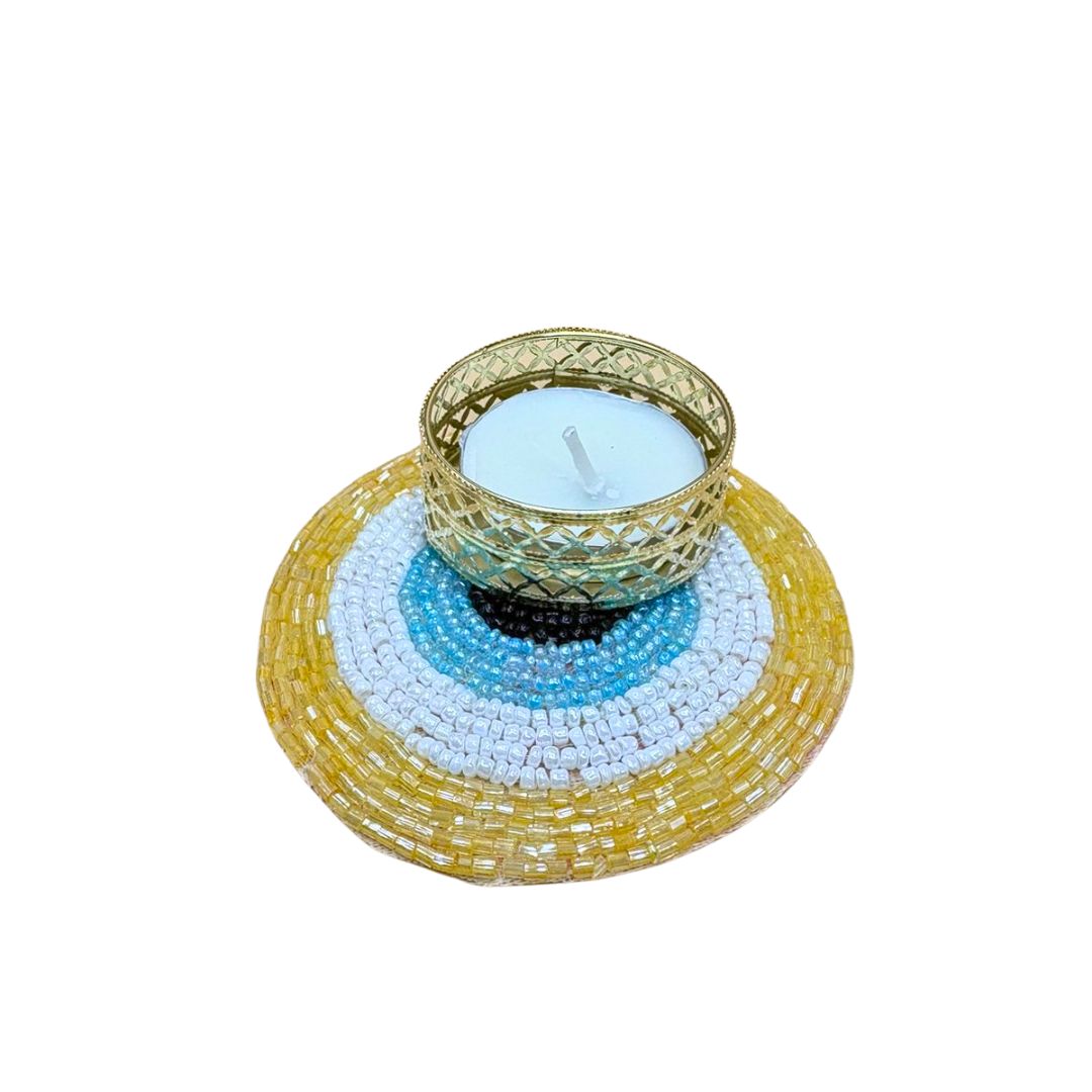 Evil Eye Tea Light Holders Set of 5 Multicolor