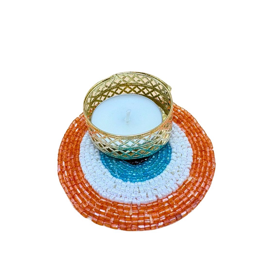 Evil Eye Tea Light Holders Set of 5 Multicolor