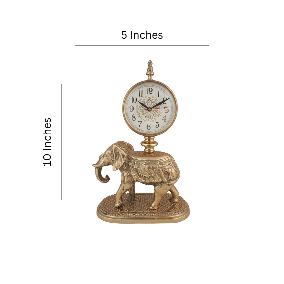 Elephant Antique Clock