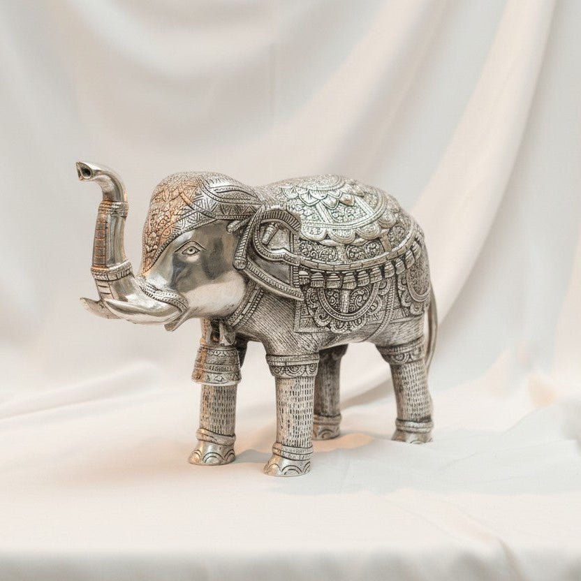 Silver Elephant Decorative