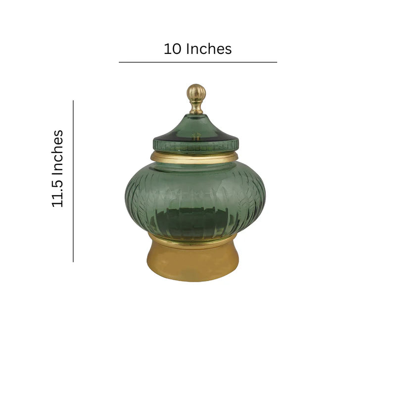 Green Urns Large 11"