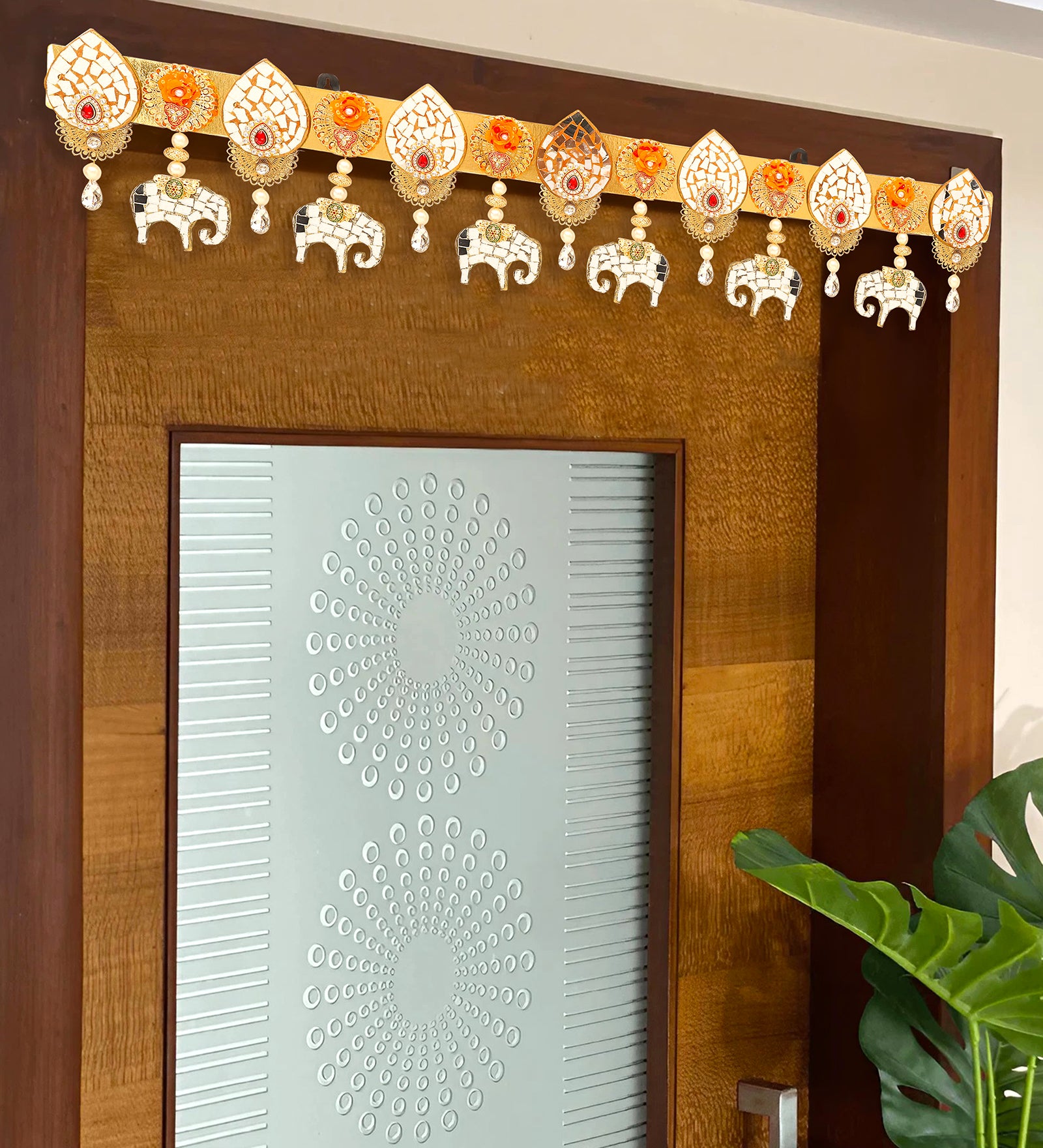 Elephant Mosaic Toran