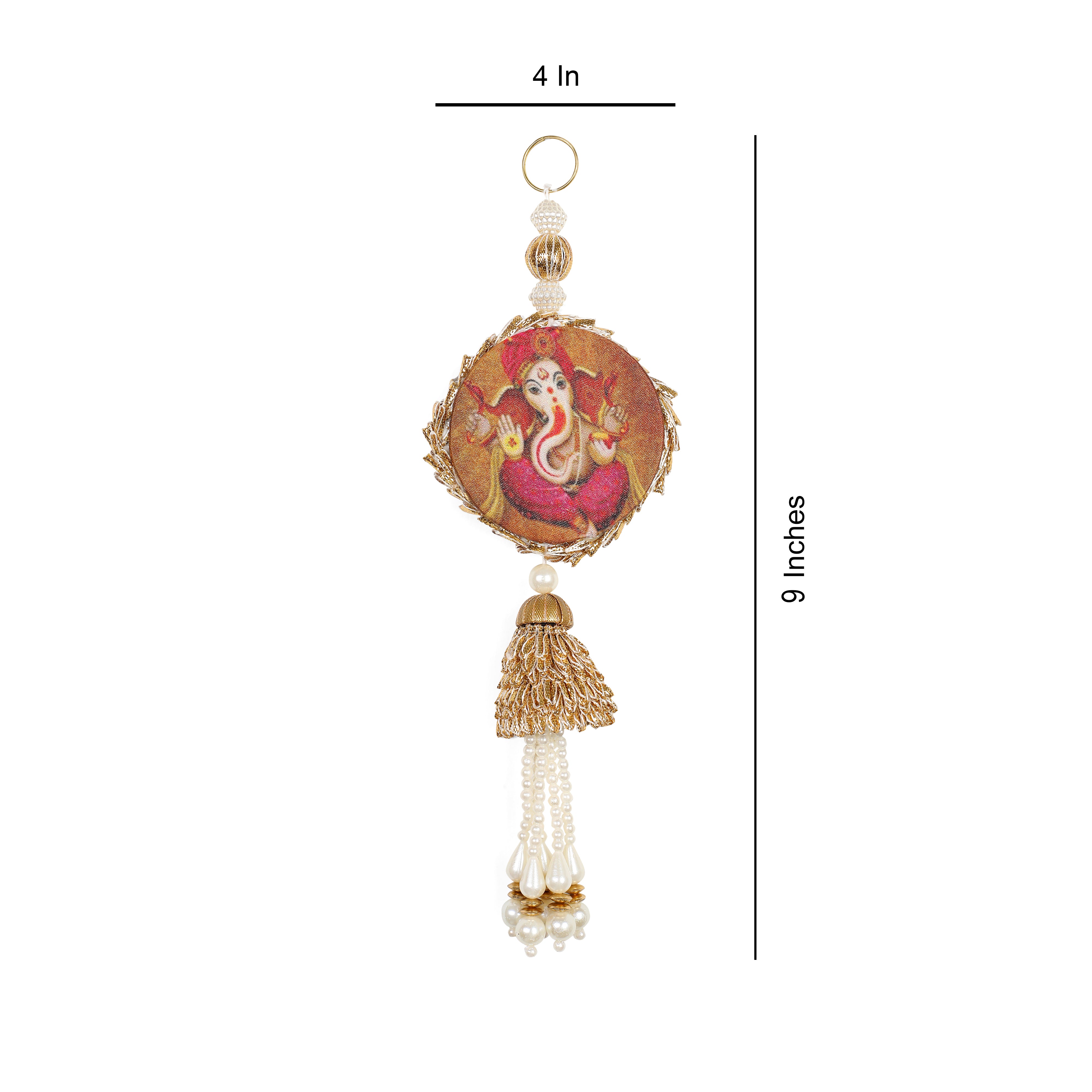 Side Hanging Set of 2 - Shubh Labh - Ganesh Ji