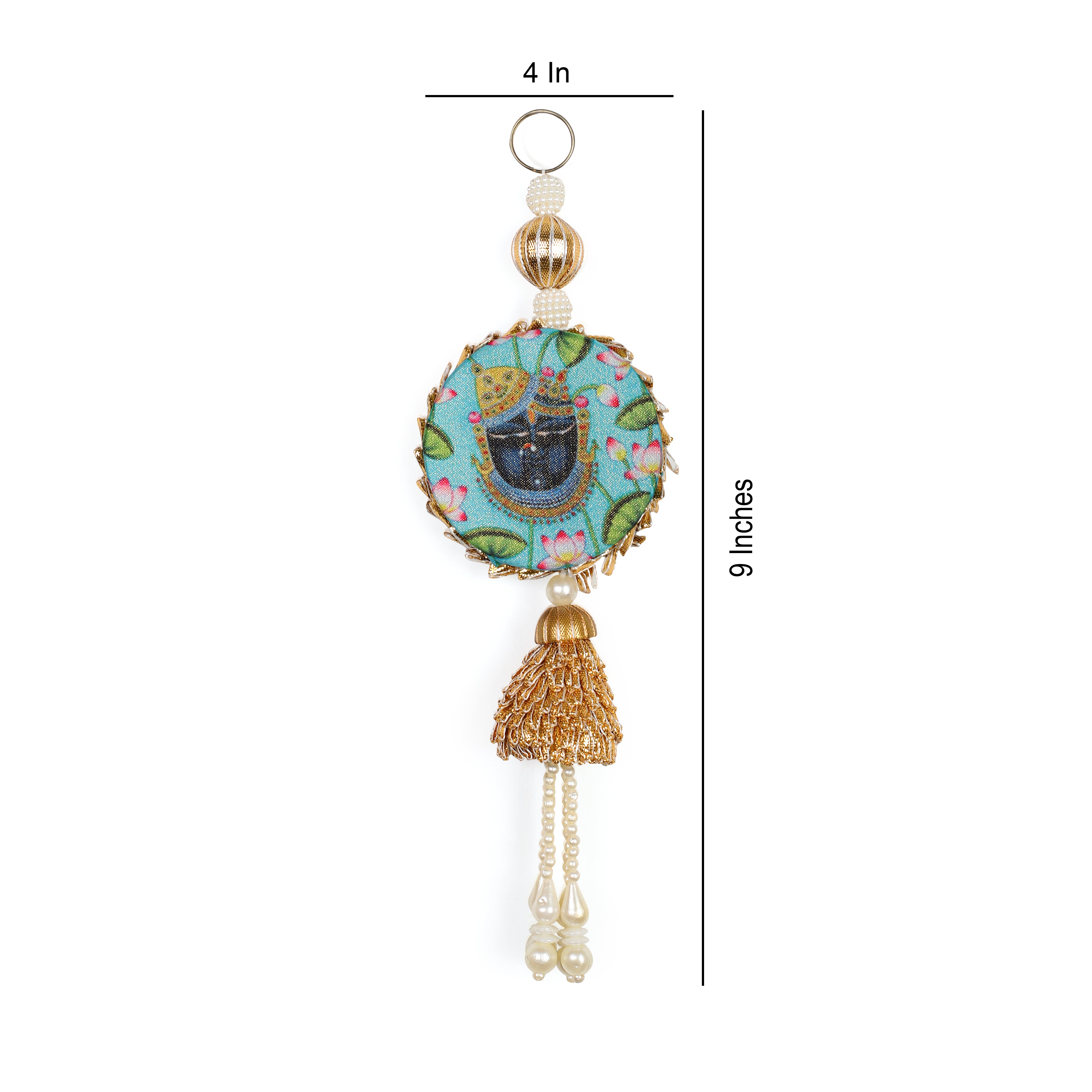 Side Hanging Set of 2 - Shubh Labh - Shreenath Ji